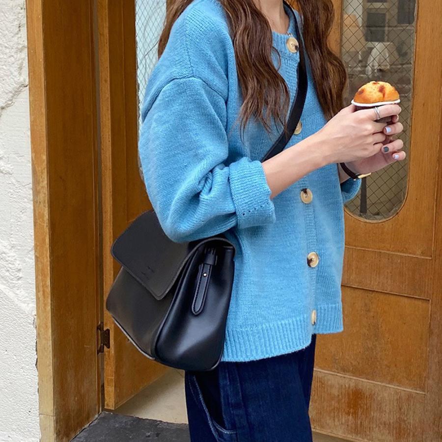 ショルダーバッグ | シンプル 韓国風 2way肩掛けバッグ 斜めがけバッグ 通学 フェイクレザー フリップバッグ レディース 通勤