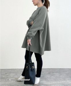 パーカー | 裏起毛トレーナー レディース スウェット トップス ボリューム感 ビッグシルエット オーバーサイズ あったか 秋冬 軽い しっとり 無地 トレーナー