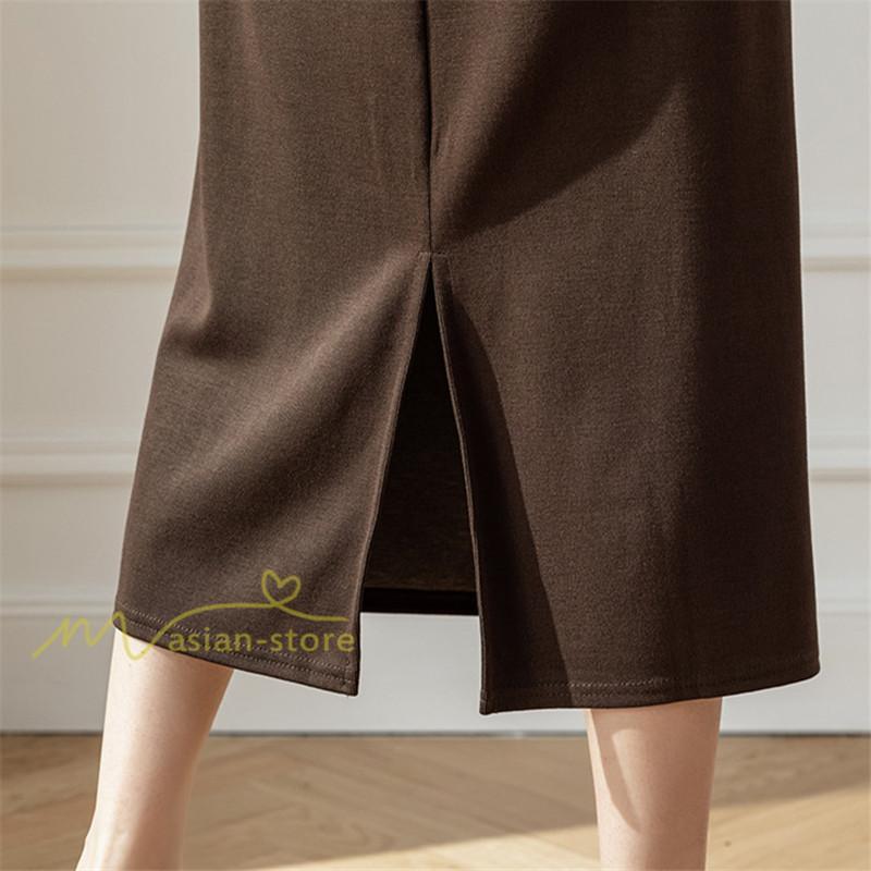 スカート | レディース 無地 カジュアル ひざ下丈 きれいめ 秋冬コーデ エレガント 通勤 通学 20代 Aライン40代 30代 ウエストゴム 50代 ゆったり