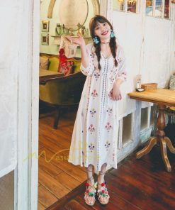 マキシ | ロングワンピース ワンピース ロングワンピ レディース マキシ丈 ワンピ Aライン 体型カバー 無地 ゆったり おしゃれ きれいめ 夏 上品 ボヘミア風 30代 40代