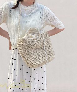 女性用バッグ | レディース バッグ かごバッグ ショルダーバッグ ストローバッグ 編み 小物 シンプル 軽量 大人 軽い 旅行 オシャレ 40代 可愛い 50代 30代