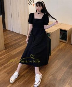 マキシ | ワンピース レディース 40代 膝丈ワンピース 春夏 半袖 黒ワンピース 通勤OL オシャレ結婚式ドレス きれいめ 上品 お出かけ 着痩せ 上品 Aライン カジュアル