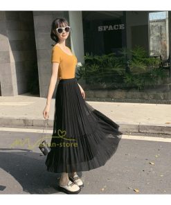 スカート | レディース チュール春夏 コーデ ウエストゴム ロングフレア着痩せ 通勤 マキシ カジュアル 20代30代40代50代 プリーツ