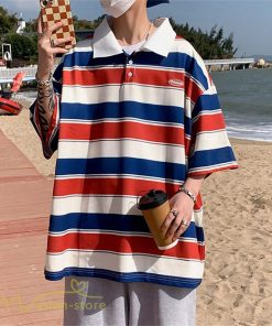 Tシャツ | ポロシャツ メンズ ボーダー 半袖シャツ カットソー メンズゆったり カジュアル 夏新作 おしゃれ ポロ サマーシャツ カッコウイイ 夏 プレゼント 上品