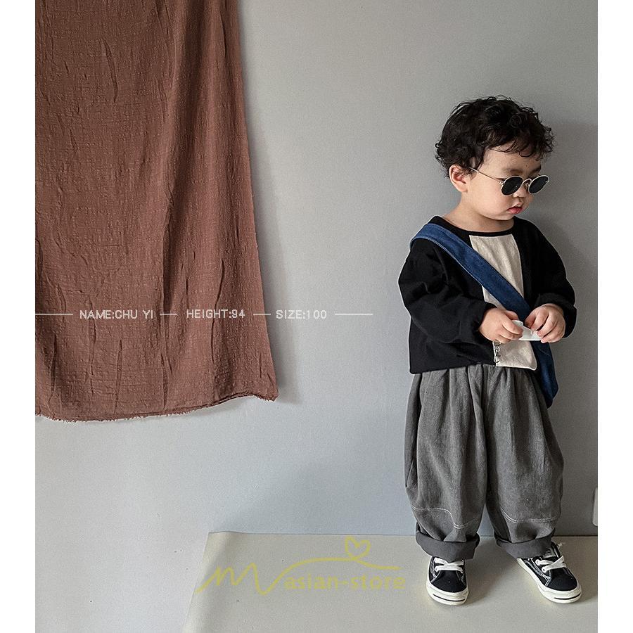 衣装 服 | 子供服 子ども服 長袖Tシャツ キッズ ベビー 女の子 ロンT トップス 長袖 男の子 男女兼用 可愛い シンプル オシャレ 柔らかい コットン 高品質 着替え