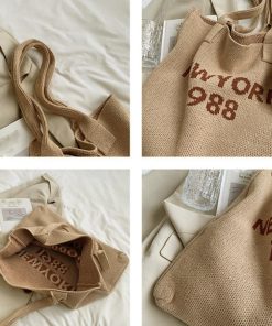 トートバッグ | ニット レディース 秋冬