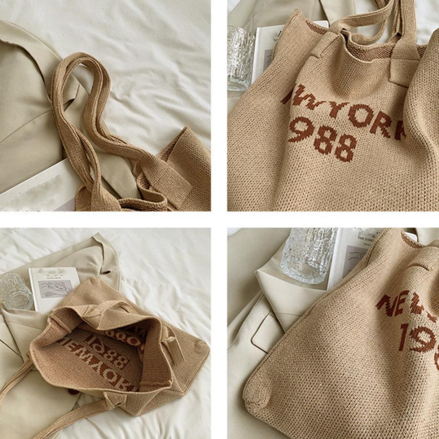 トートバッグ | ニット レディース 秋冬