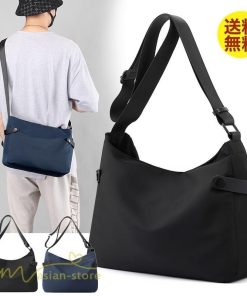 メンズバッグ | ショルダーバッグ 2サイズ シンプル 軽量 ボディバッグ 肩掛け 斜めがけ ワンショルダーバック 軽い 肩がけ カッコウイイ ナイロン製 2色 鞄 バッグ 小さめ