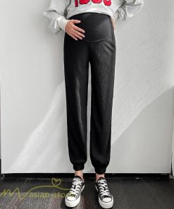 パンツ レギンス | マタニティパンツ レディース テーパードパンツ 着痩せ 無地 大きいサイズ 産前 ウエスト調整 カジュアル お出かけ マタニティウェア 日常感 送料無料 妊婦服