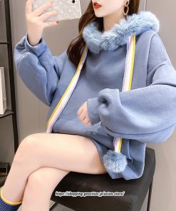 パーカー | レディース 裏ボア 裏起毛 防寒 フード付き スウェット トップス 秋 冬 あったか ゆったり 韓国風 カジュアル 体型カバー 暖かい 安い