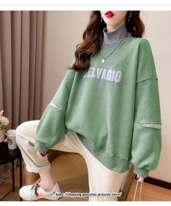 パーカー | トレーナー レディース トップス スウェット 裏起毛 長袖 暖か ハイネック おしゃれ カジュアル ゆったり カジュアル 長袖トレーナー 大人 冬 着痩せ 秋新作