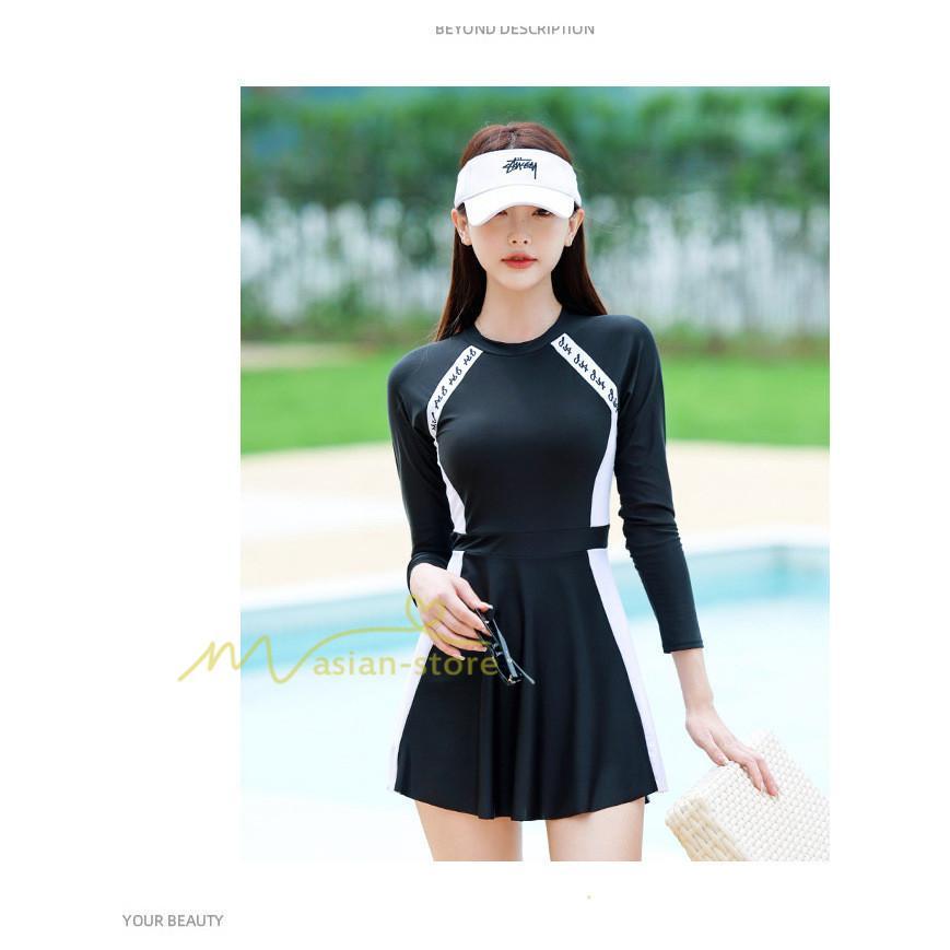 水着 | 母の日 プレゼント レディース フィットネス競泳 パッド付き ワンピース 女性 練習 トレーニング 長袖 20代30代40代 夏物 オールインワン スイムウェア