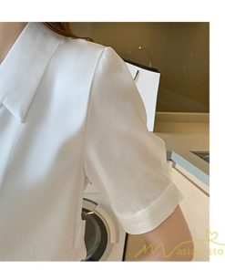 シャツ・ブラウス | ブラウス シャツ オフィス レディース 白 半袖 ビジネス カジュアル 通勤着 レディース 半袖 シャツ トップス 女性着 上品 きれいめ ブラウス エレガント