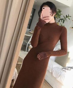 ワンピース | ニットロング レディース秋冬