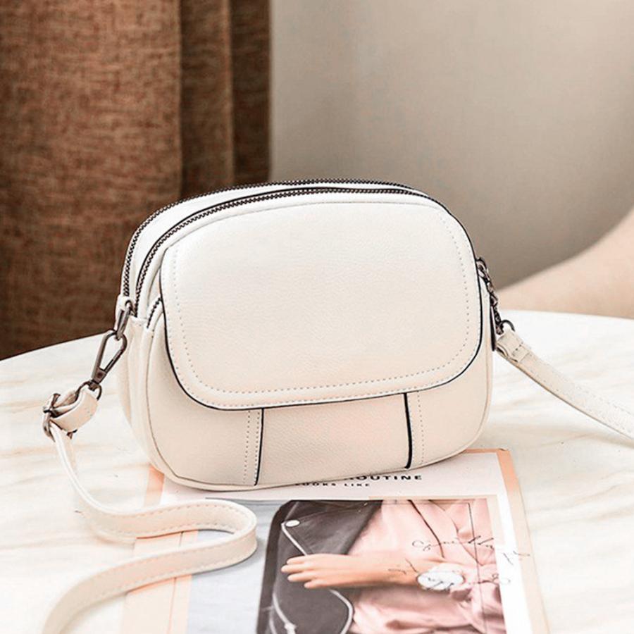 ショルダーバッグ | ポシェット 合皮かばん 斜め掛け 小さめ PUレザー 肩掛けバッグおしゃれ カジュアル ミニ シンプル レディース