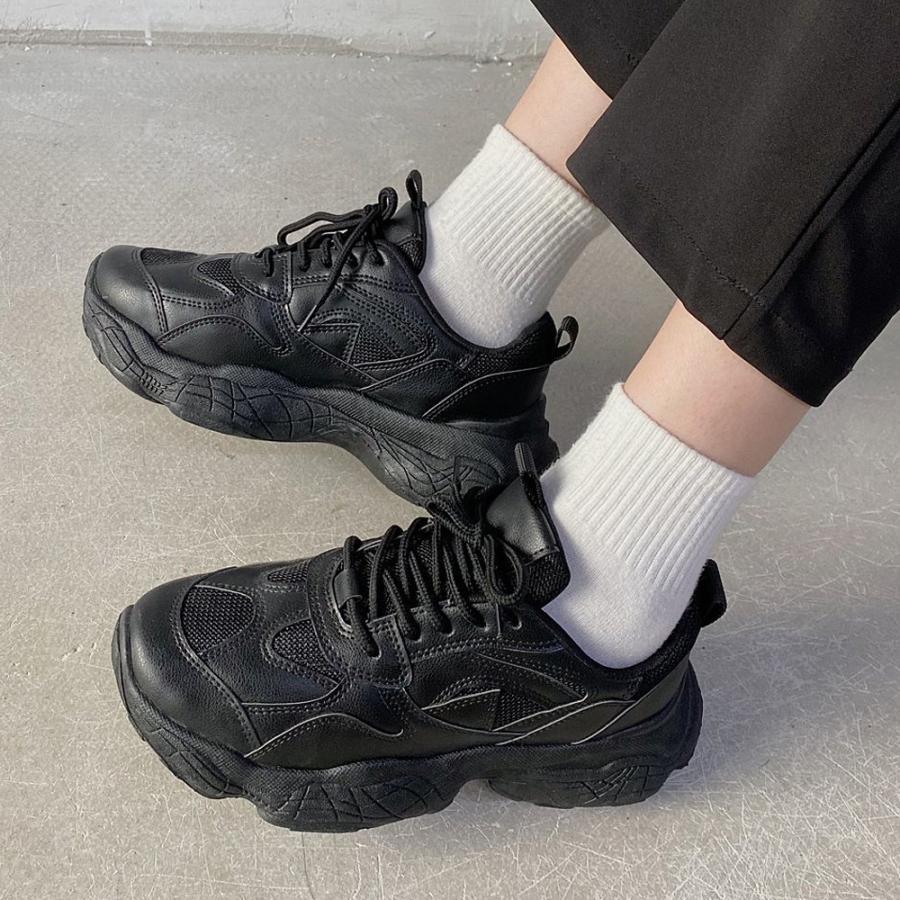 ショートブーツ | ダッドスニーカー レディース 韓国