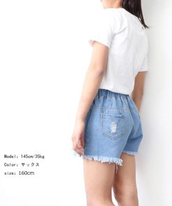 (子供)その他 | キッズ ダメージ デニムショートパンツ