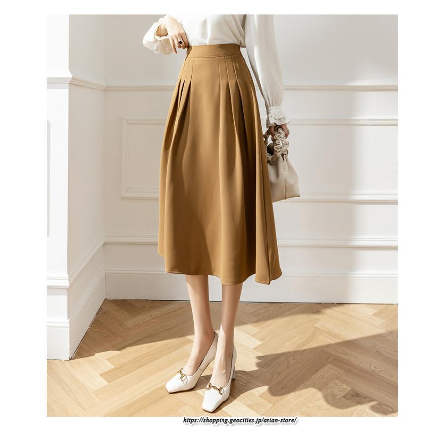 スカート | ロング丈 ミモレ丈 フレアロングAライン通勤 20代 30代 40代 50代 コーデ 着痩せ 高見え 送料無料 きれいめ