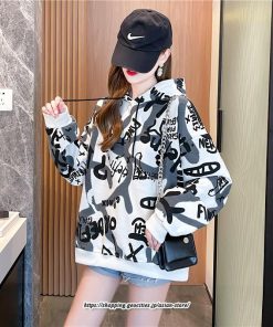 パーカー | トップス レディース 長袖 フード付き スウェット プルオーバー トレーナー お出かけ ゆったり 大きいサイズ カジュアル 外出 体型カバー