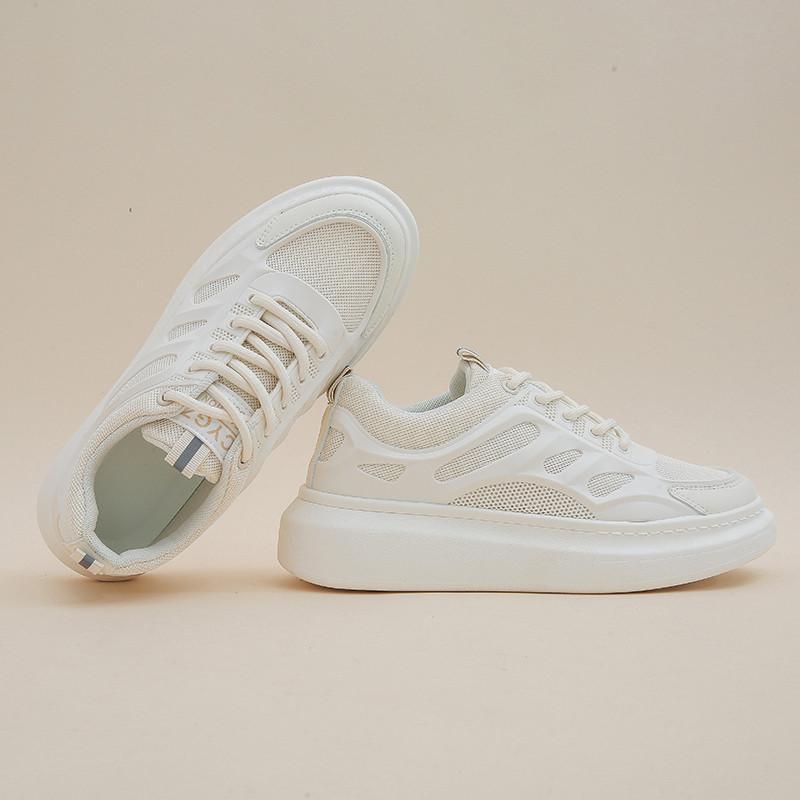 スニーカー | レディースシューズ レースアップ ローカット 厚底靴 履きやすい カジュアルシューズ フラットシューズ ローカットシューズ