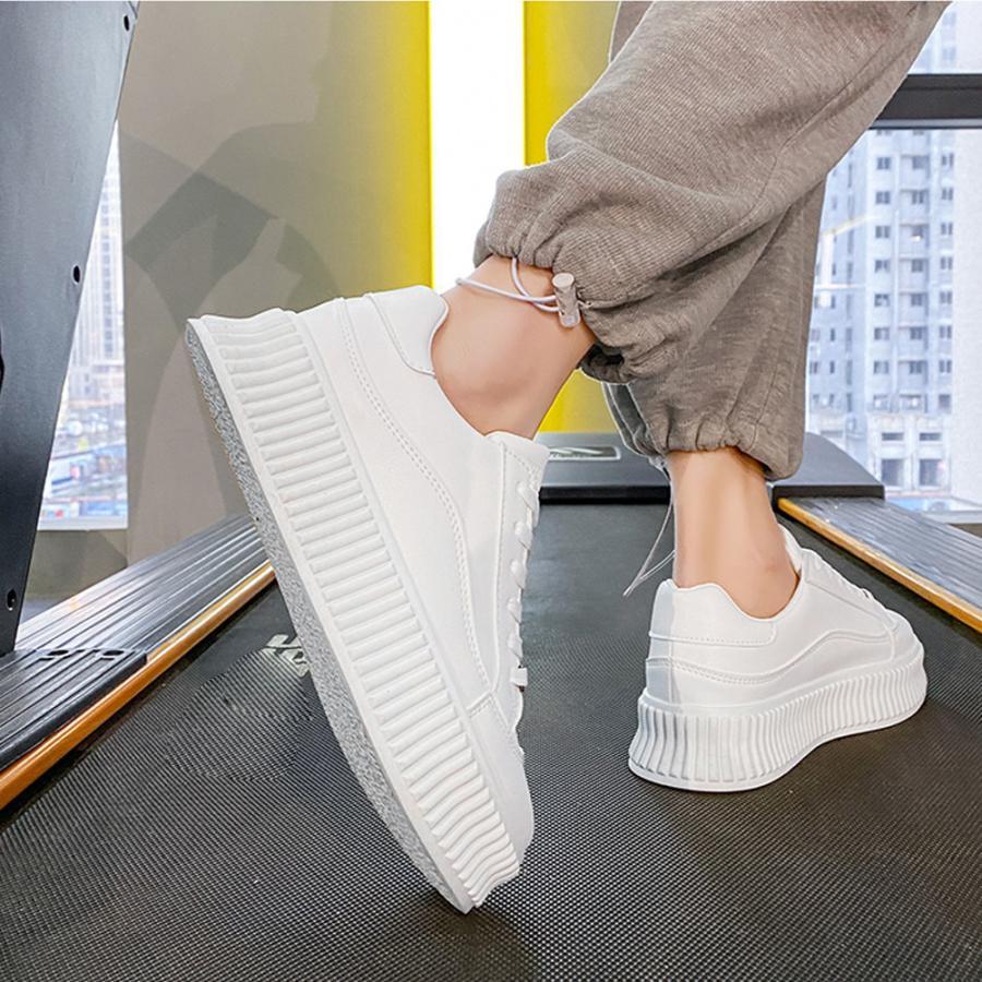 シューズ | 厚底スニーカー レディース ローカット
