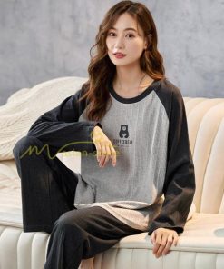 パジャマ ルームウェア | パジャマ ルームウェア レディース 春秋 長袖 パジャマ 綿ルームウェア 20色 上下セット 可愛い ナイトウェア Tシャツ 寝巻き 室内着 ホームウェア ロングパンツ