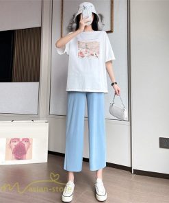 パンツ レギンス | マタニティ ワイドパンツ ガウチョパンツ 着痩せ 無地 着痩せ ゆったり マタニティパンツ パンツ マタニティウェア 日常 夏新作 おしゃれ サマー サマーパンツ
