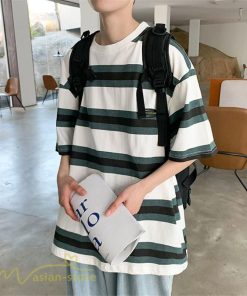 Tシャツ | Tシャツ メンズ 半袖 ゆったり ボーダー おしゃれ 半袖カットソー ファッション カジュアル体型カバー トップス メンズスタイル 夏新作