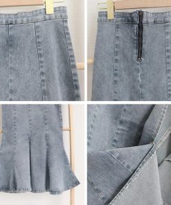 ロングスカート | デニムマーメイドスカート大人セクシー