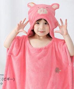 （子供）その他 | もこもこ フード付き バスタオル 速乾