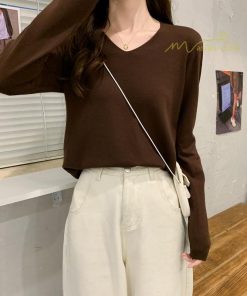 ｔシャツ・カットソー | 長袖Tシャツ インナー レディース インナーウェア 長袖 Tシャツ スリムインナー カットソー 2021 インナーTシャツ アンダーウェア 無地 Vネック