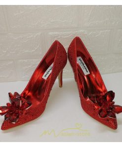 パンプス | ハイヒール 人工水晶 きらきら キレイめ ヒール5cm7cm9cm ポインテッドトゥ レディース 夏 サンダル 痛くない 美脚 ピンヒール 歩きやすい お出かけ