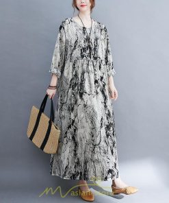 マキシ | 長袖ワンピース 秋物 レディース ロングワンピース 夏 30代40代 大人 秋ワンピース 新作 ワンピース Aラインワンピ 広い裾 旅行 ゆったり 可愛い 揺れる