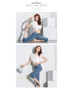 ジーンズ、デニム | パンツ デニム ジーンズ 7分丈 着痩せ レディース 無地 新作 ハイウエスト スキニーパンツ 着回し きれいめ 通勤通学 美脚 アウトドア お出かけ ポケット 定番