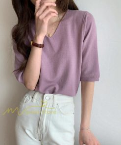 tシャツ・カットソー | Tシャツ レディース 半袖 トップス カジュアル Tシャツ 大きい ゆるTシャツ ゆるカットソー Vネック 20代30代40代50代 上品 上品 お出かけ 通勤通学 着回し