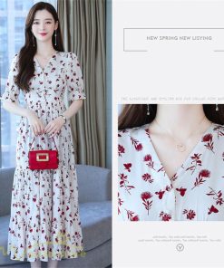 マキシ | ロングワンピース レディース カジュアル 半袖 ロング丈 ワンピース 着痩せ サマーワンピース おしゃれ カジュアル 上品 きれいめ 花柄 40代 20代 夏服 30代