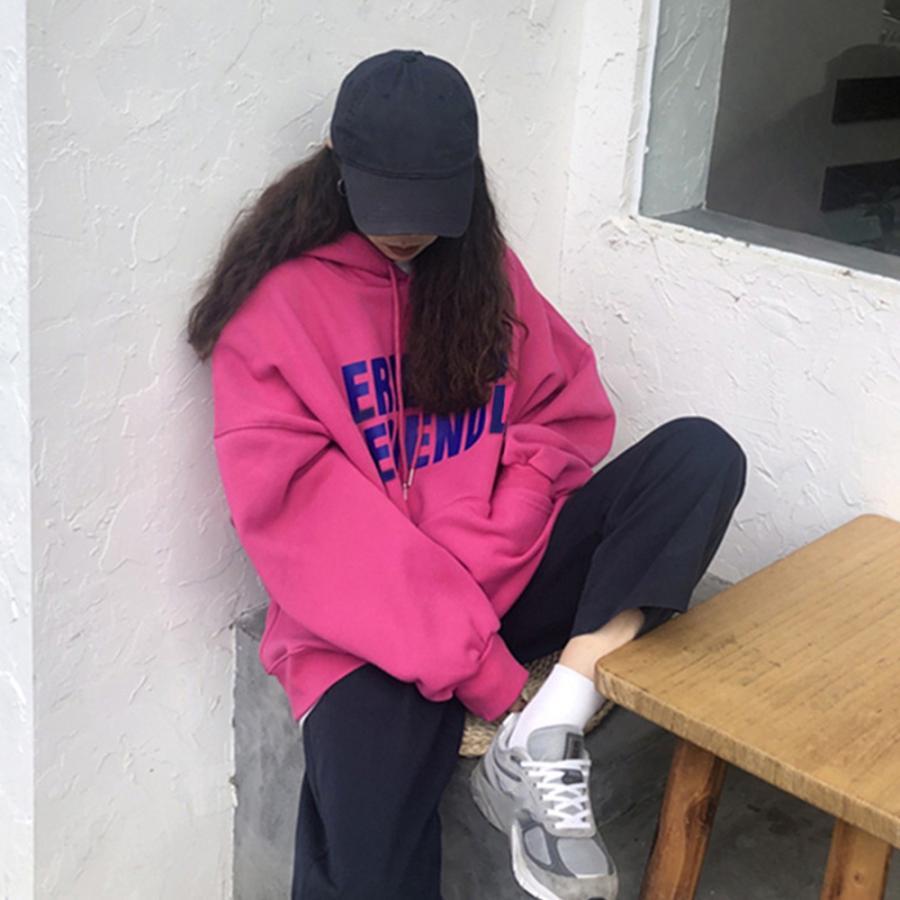 パーカ | パーカー レディース裏起毛ロゴスウェット