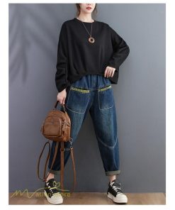 ｔシャツ・カットソー | 長袖Tシャツ レディース 無地 丸首 かじゅある 無地 カットソー ショート 長袖 秋コーデ ゆったり 着痩せ 体型カバー 春 フリーサイズ 新作 秋 シンプル 可愛い