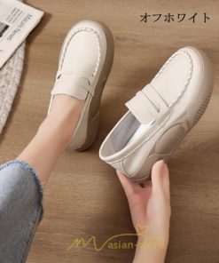 ローファー | パンプス レディース 痛くない 歩きやすい ローヒール カジュアル 春 夏 秋 冬 履きやすい 韓国風 人気 通学 通勤 可愛い お出かけ