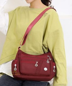 女性用バッグ | ショルダーバッグ レディース 防水 多機能 ポケット沢山 肩掛け 収納 軽量 バッグ Bag 鞄 ママかばん 大人 お出かけ 20代30代40代 収納 通学通勤