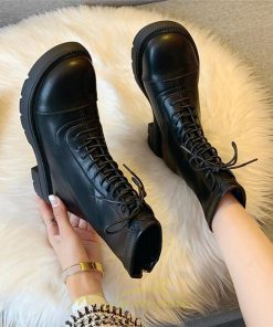 ショートブーツ | ブーツ レディース トレンド ミドル 厚底 袴ブーツ 黒 レースアップ 編み上げ カーキ オフホワイト 通勤 オフィス 通学 歩きやすい 疲れにくい