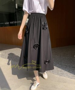 スカート | ボトムス レディース きれいめ 40代 30代 春秋 ロング丈 おしゃれ カジュアルブ無地 通勤 着痩せ 韓国風 OL 20代30代40代50代 ウエストゴム