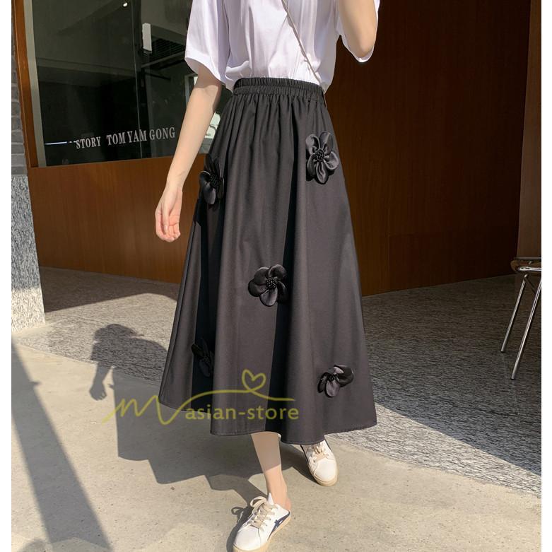 スカート | ボトムス レディース きれいめ 40代 30代 春秋 ロング丈 おしゃれ カジュアルブ無地 通勤 着痩せ 韓国風 OL 20代30代40代50代 ウエストゴム
