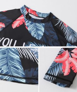 ビキニ | 長袖 タンキニ水着 スイミング フィットネス 水着 ラッシュガード 3点セット レディース パッド入り 体型カバー