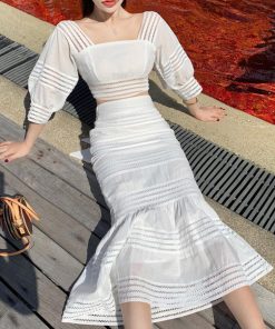 セットアップ | レディース スカート 白韓国