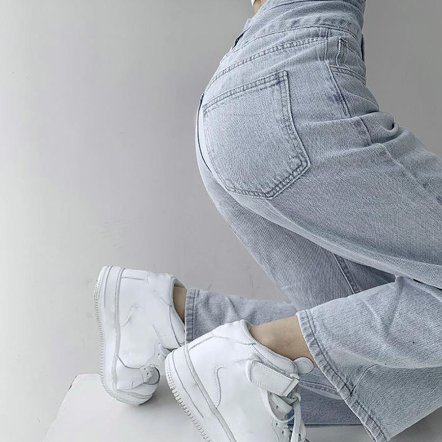 デニム | ハイウエスト デニムパンツ レディース