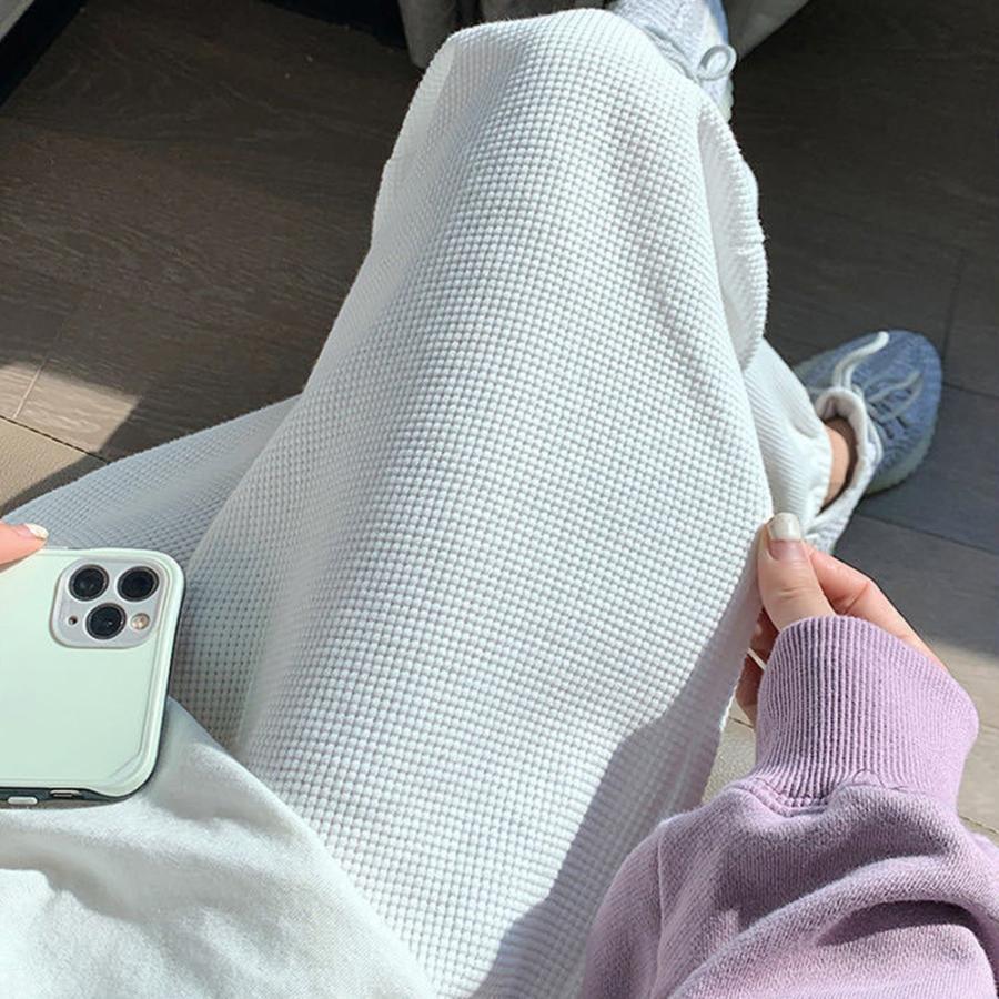 サルエルパンツ | スウェットパンツ ワッフル生地 韓国風