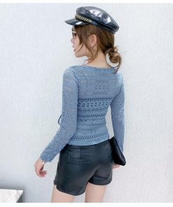 ｔシャツ・カットソー | ブラウス レース トップス Vネック 総レース 長袖 総花柄 レディース オフィス カットソー 透け感 エレガント 大人 重ね着 インナー きれいめ セクシー 春秋