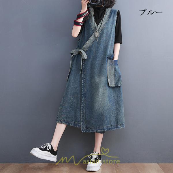 オーバーオール サロペット | サロペット レディース 春夏秋冬 オールインワン オーバーオール ワンピース 体型カバー デニム ロング丈 30代 20代 おしゃれ 大きいサイズ 40代