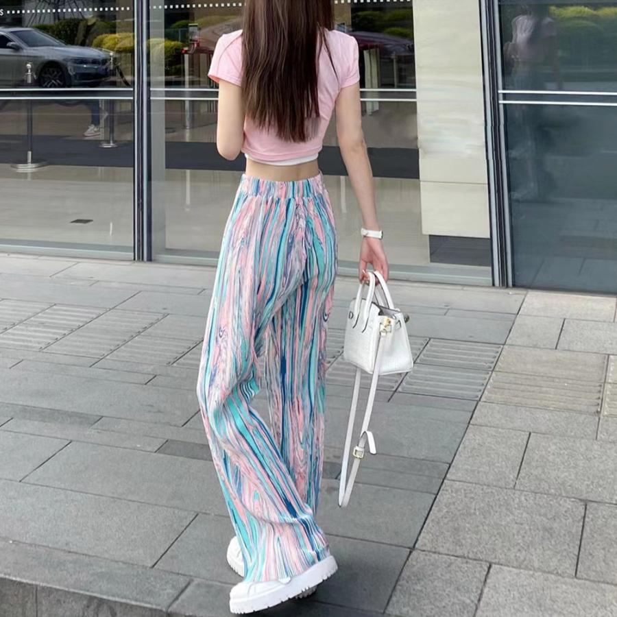 サルエルパンツ | ワイドパンツ ロングパンツ 接触冷感 夏